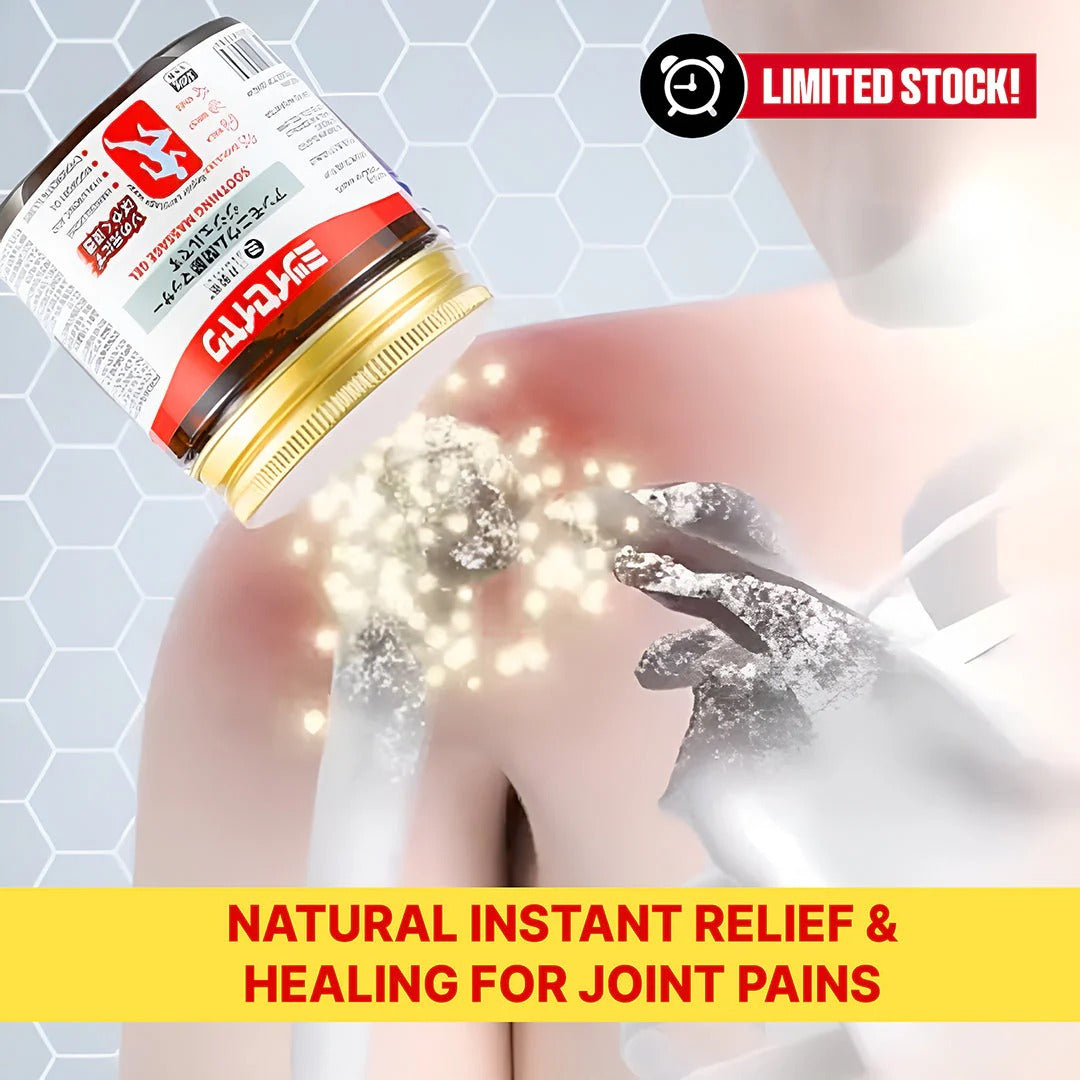 Fast-Acting Instant Pain Relief Soothing Massage Gel